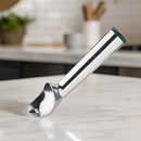 Commercial Ice Cream Scoop 2.5oz Aluminium Green Cap
