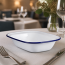 Commercial Enamel Serving Dishes 280x190mm - 6 Pack