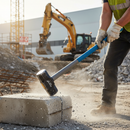 Premium Heavy Duty Sledge Hammer 14LB with Fibreglass Shaft and Comfortable Grip for Building and Demolition Work