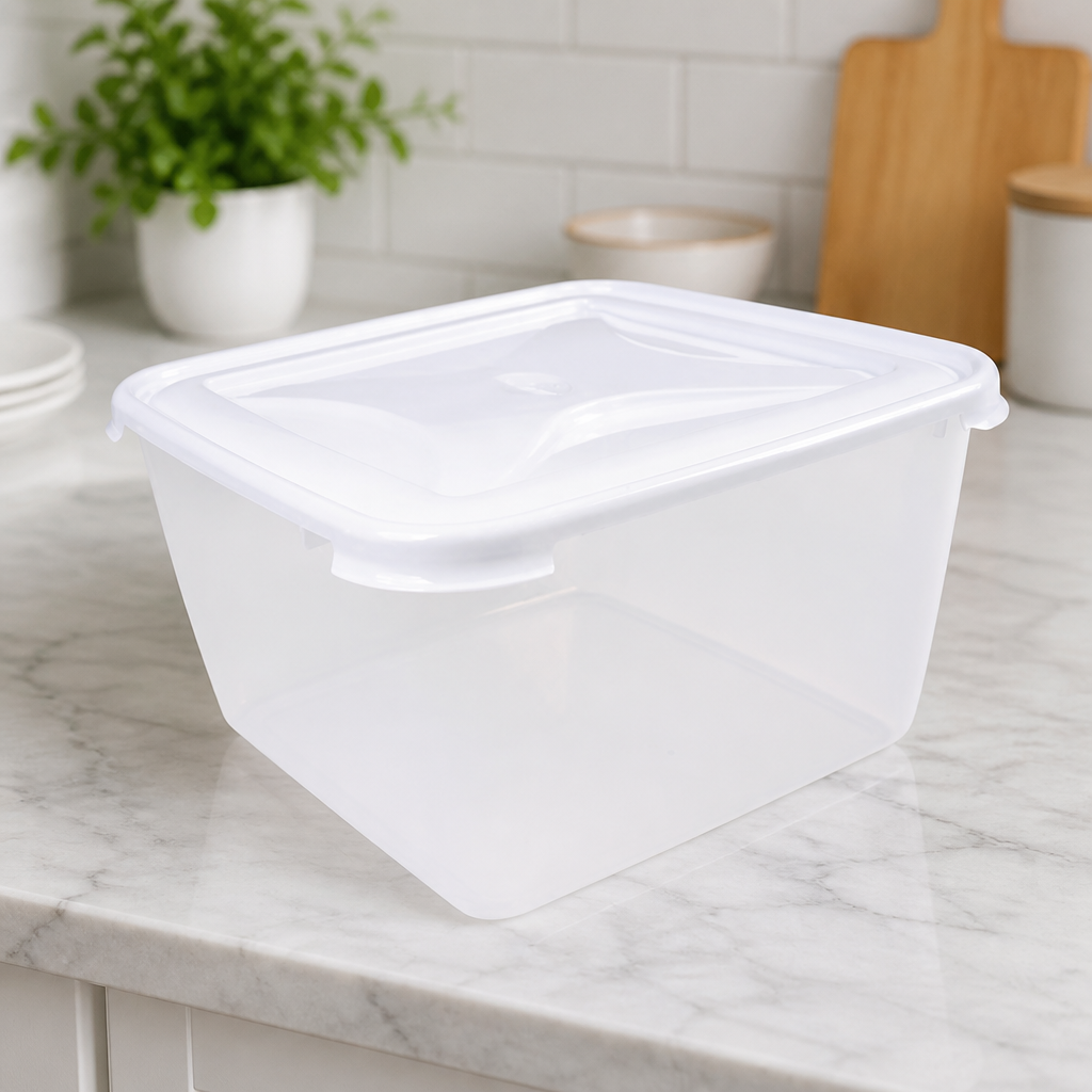 15L Commercial Plastic Food Storage Container Microwave Safe