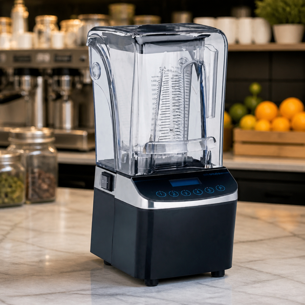Commercial Silent Bar Blender 2.4L Programmable Kitchen Equipment