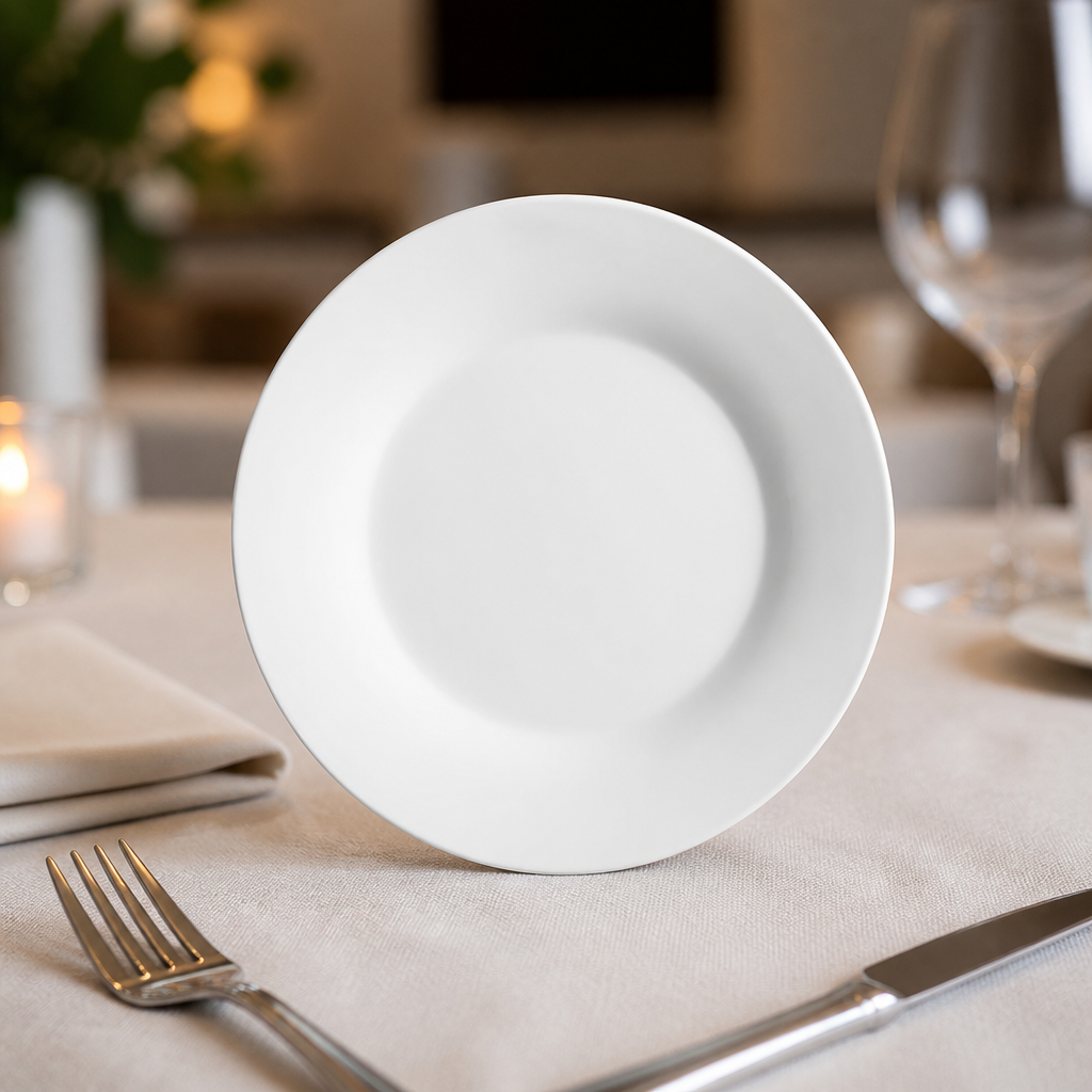 150mm Melamine Round Plates - 12 Pack Commercial Crockery