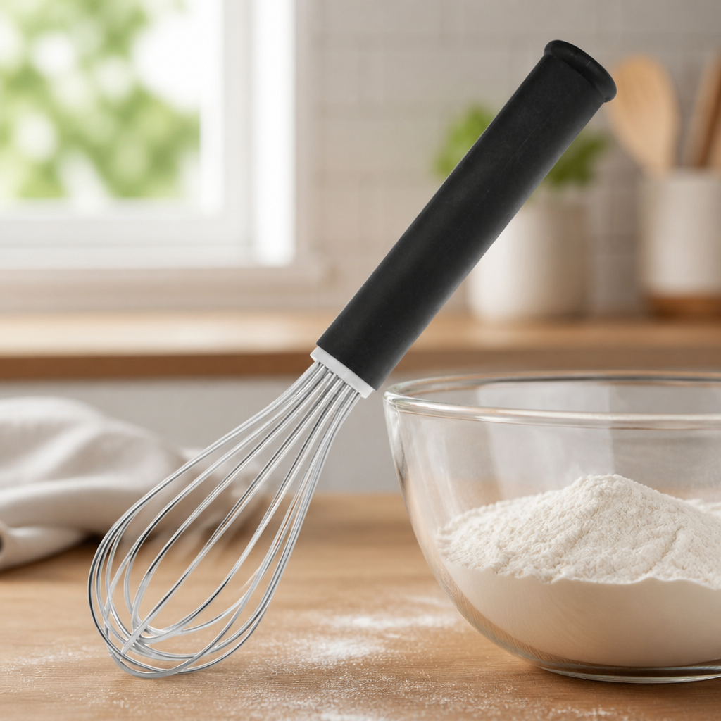 10" Heavy Duty Commercial Whisk with Vinyl Handle