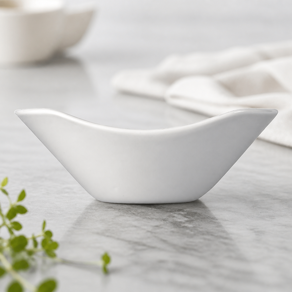 Commercial Scoop Bowl 165mm for Casual Dining - 12 Pack