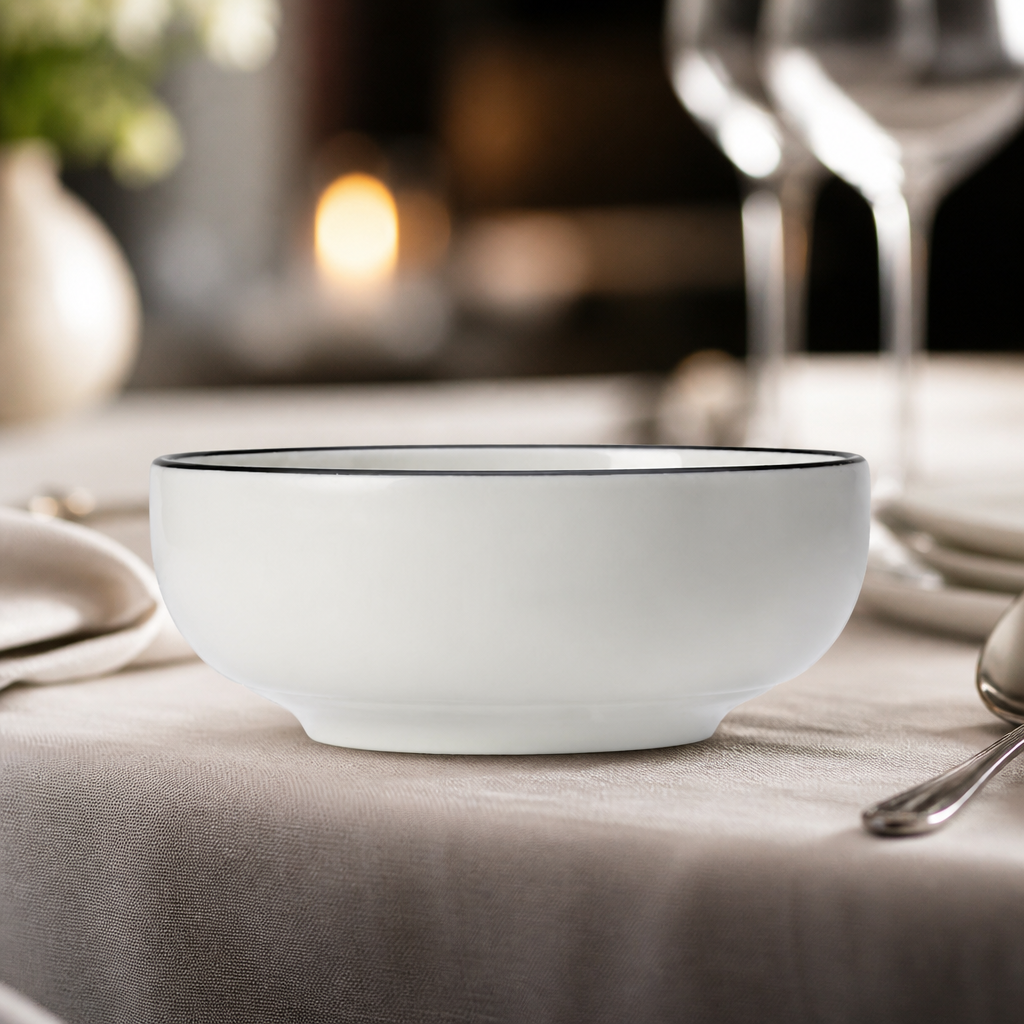 Commercial Ramen Bowls 155mm 655ml 23oz - 12 Pack