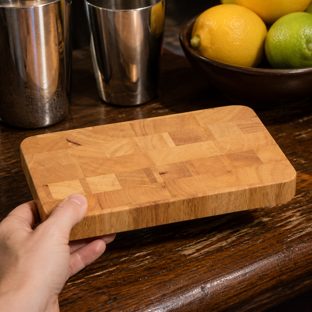 Small wooden chopping board 230x150mm for kitchen use