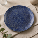 Commercial Coupe Plates 285mm Blue Super Vitrified Ceramic 12 Pack