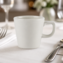 Commercial Plain Whiteware Cafe Cups 220ml - 24 Pack
