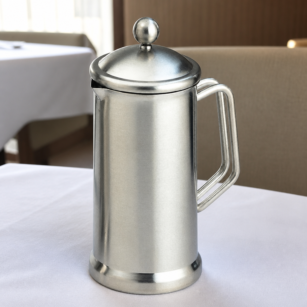 8 Cup Stainless Steel Cafetiere French Press 1200ml