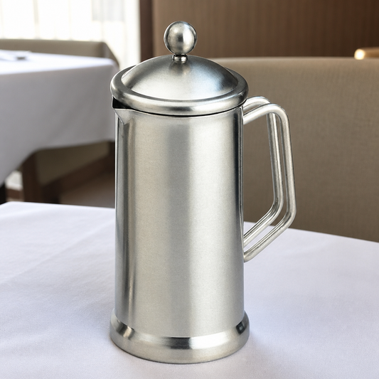 Commercial 8 Cup Stainless Steel Cafetiere 1200ml French Press