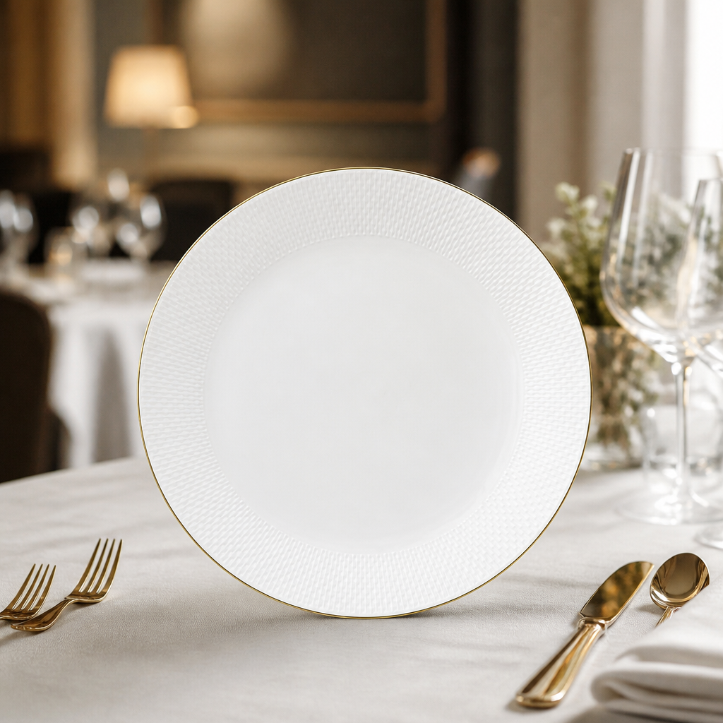 Pack of 6 Commercial Coupe Plates 300mm