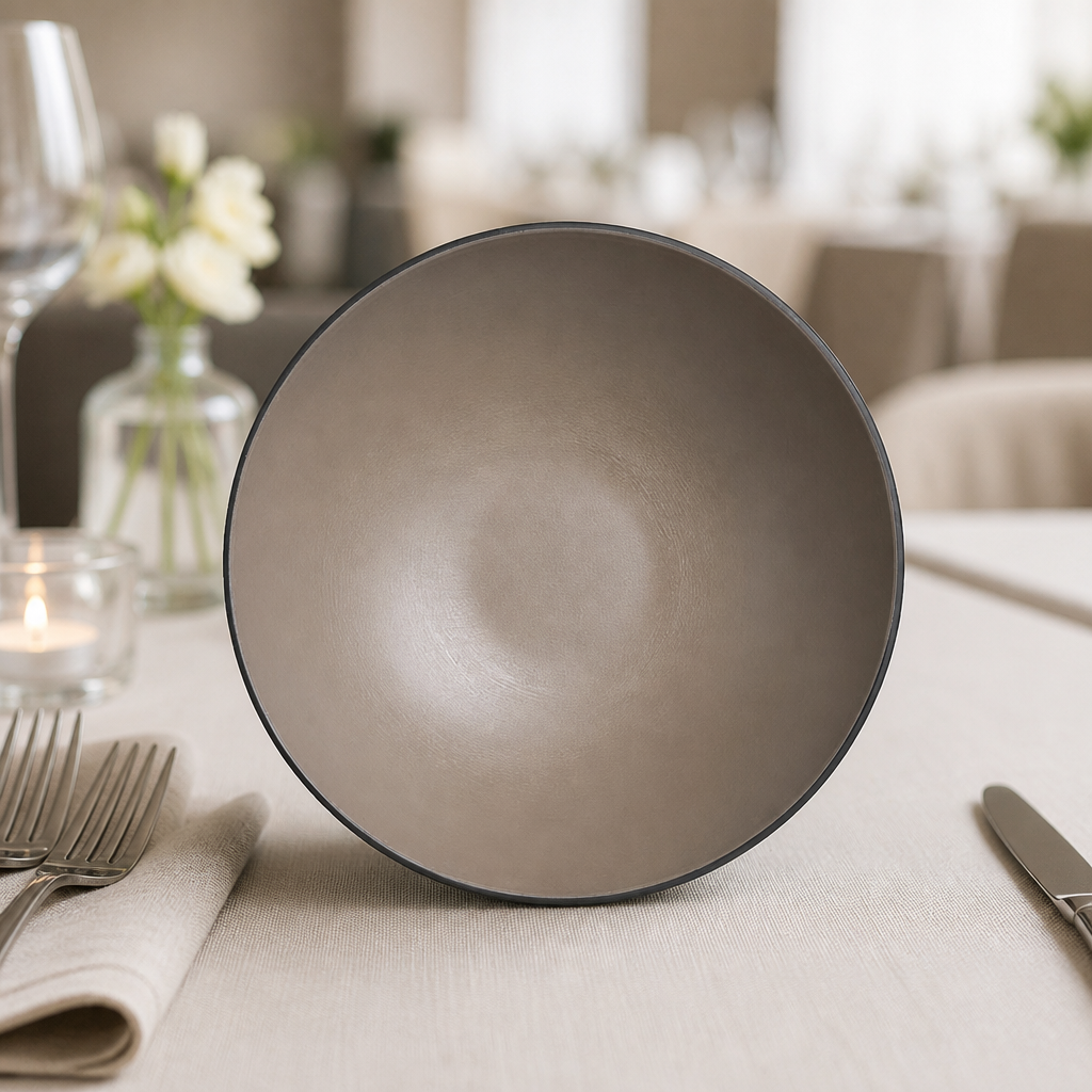 Commercial Melamine Round Bowls 209mm - 24 Pack