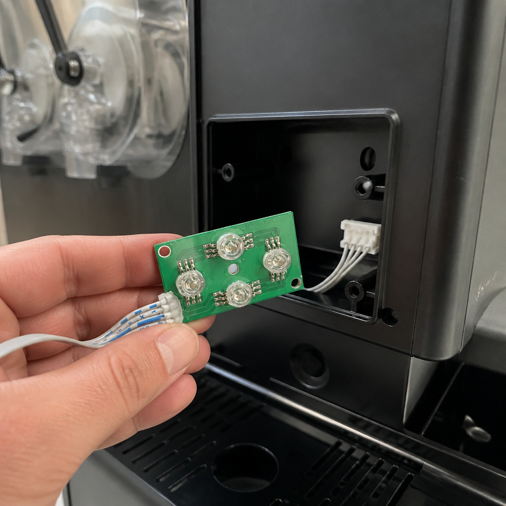 Genuine replacement RGB light for commercial slush machines