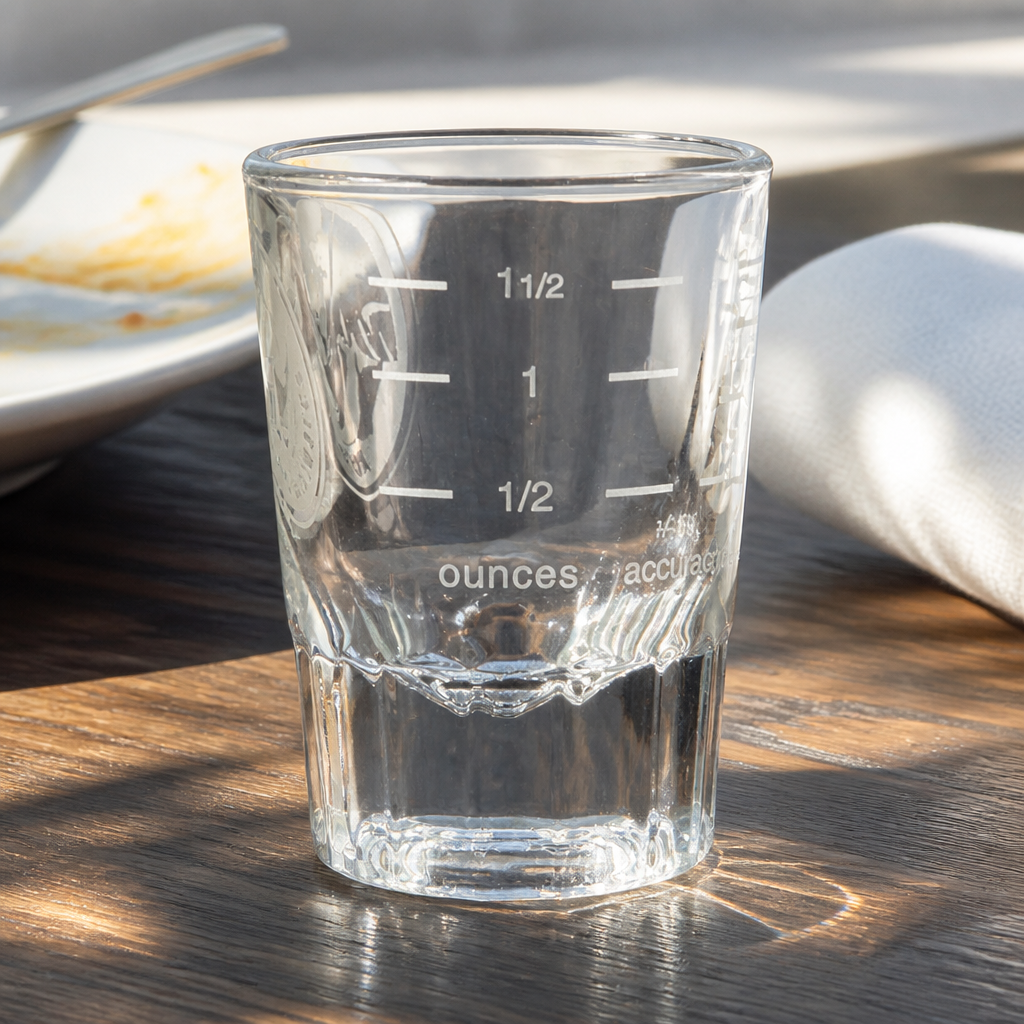 0.6L Commercial Measuring Shot Glass for Barista Tools