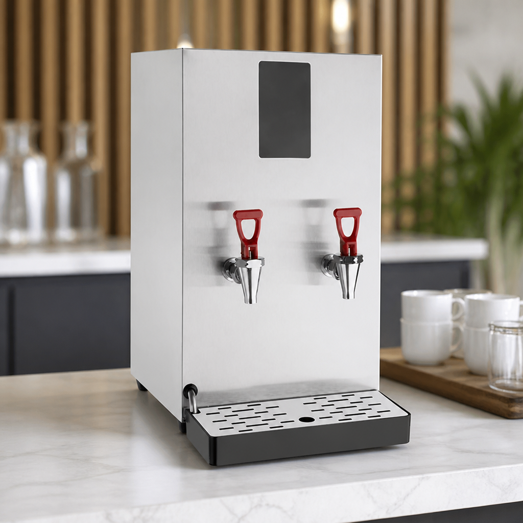 20L Commercial Double Tap Auto Fill Water Boiler Urn