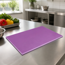 Commercial Purple Chopping Board 450x300mm for Allergen Safety