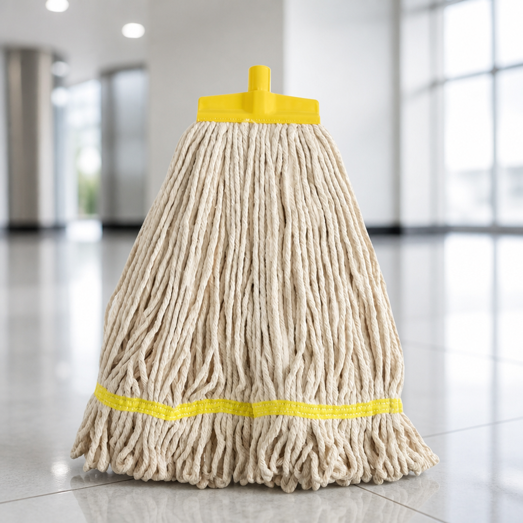 Commercial Cotton Mop Head Yellow 406mm x 919mm