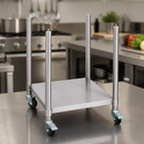 Commercial Chargrill Stand Stainless Steel 668mm Height