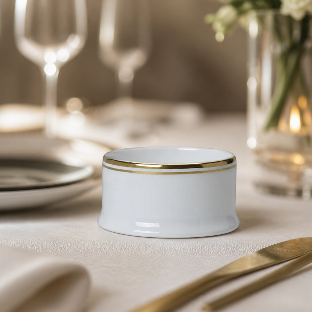 Burnished Gold Condiment Pots 65mm - 24 Pack