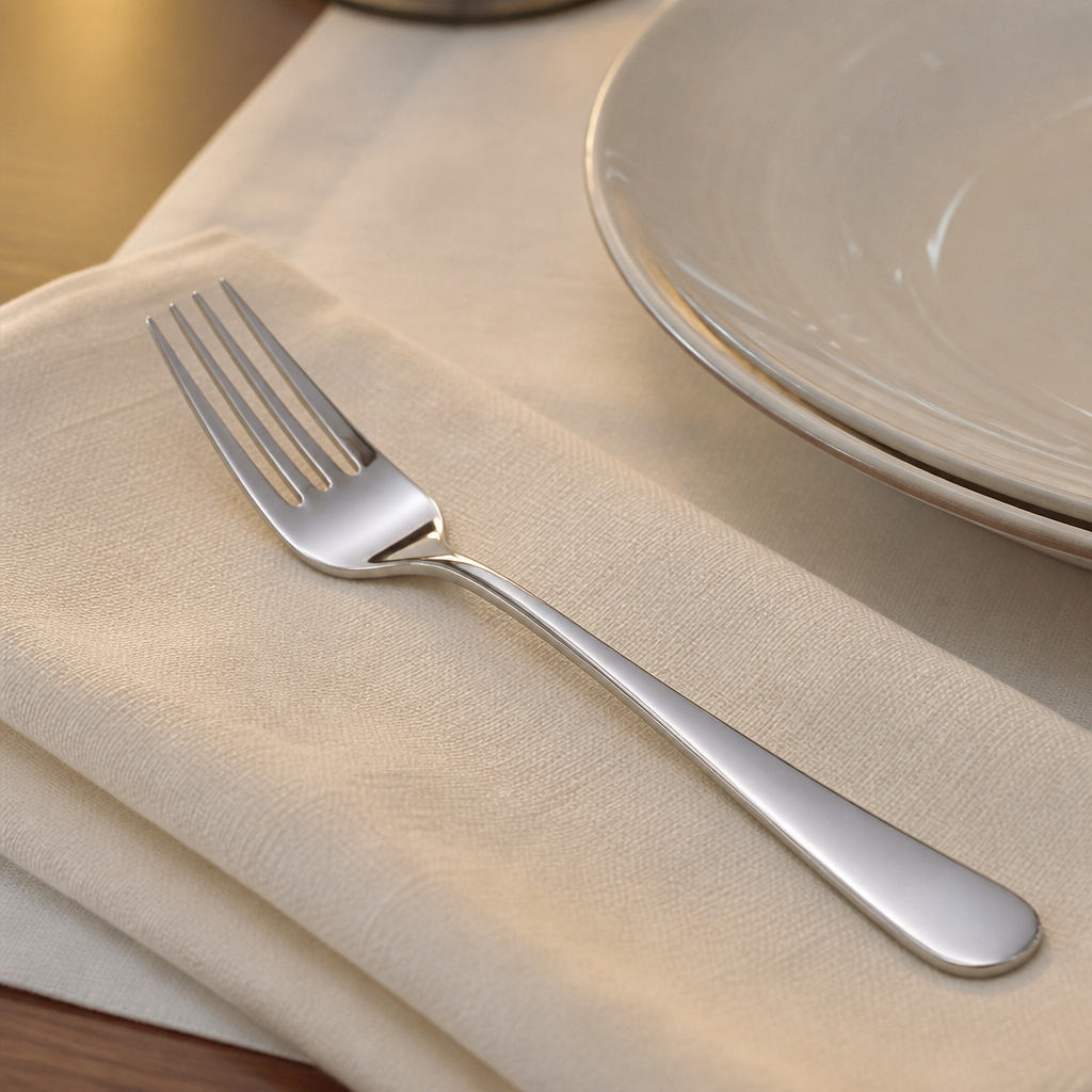 Commercial Dessert Fork 12 Pack 18/10 Stainless Steel Teardrop