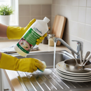Premium Eco-Friendly Mild Washing Up Liquid 1 Litre - Concentrated Neutral Detergent for Manual Dishwashing and pH Sensitive Surfaces