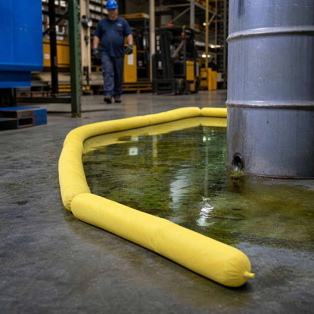 Chemical Spill Absorbent Socks