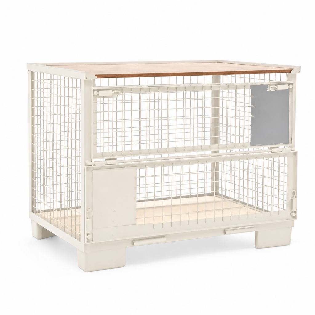 Chipboard Lid for Mesh Stillage with Forklift Guides