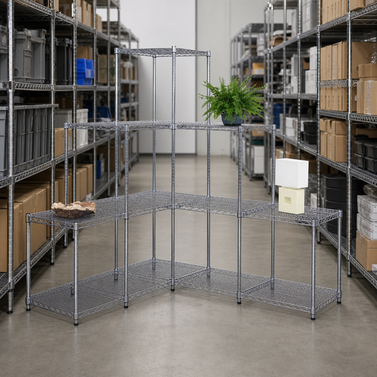 Chrome Wire Shelving Replacement Uprights