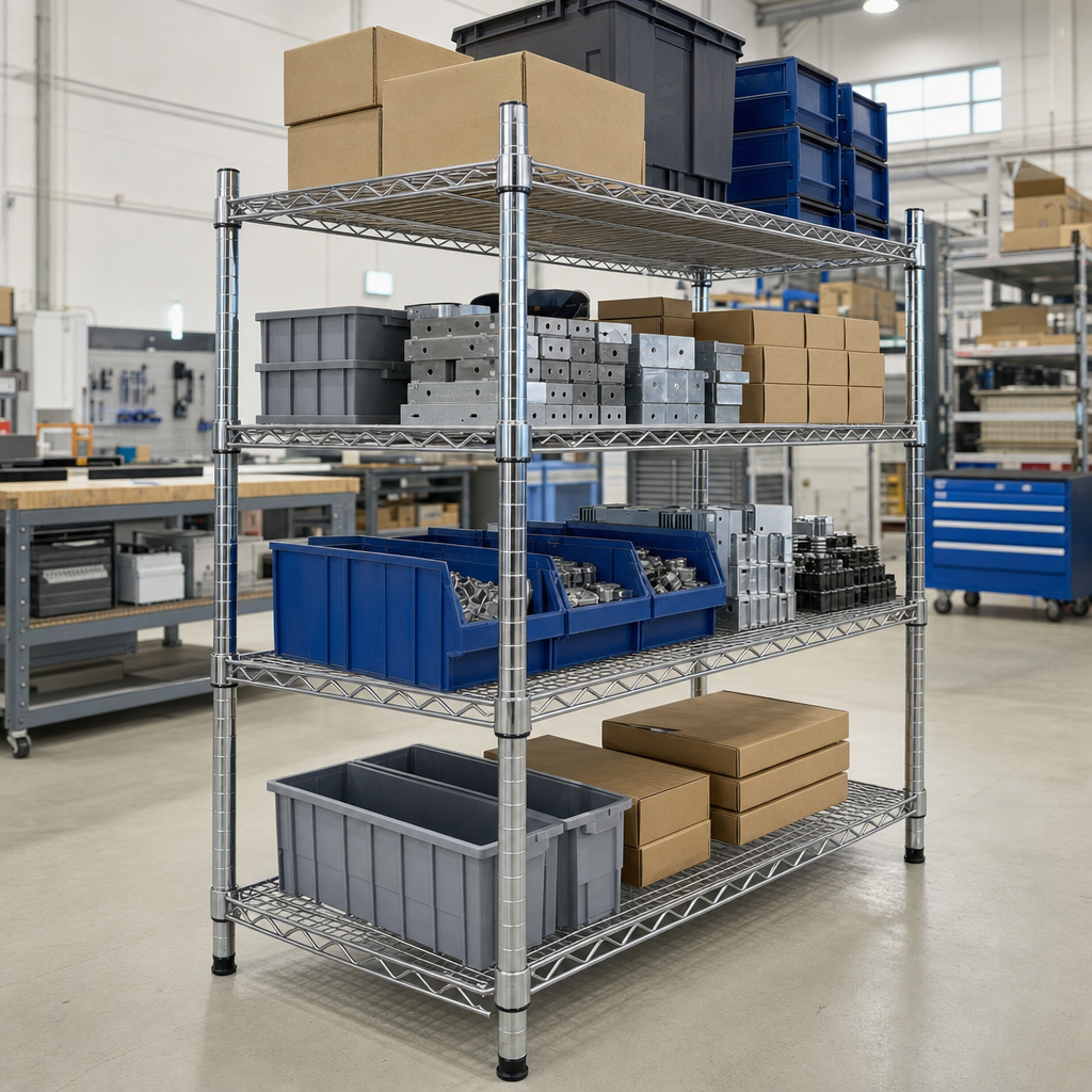 Chrome Wire Shelving Replacement Uprights