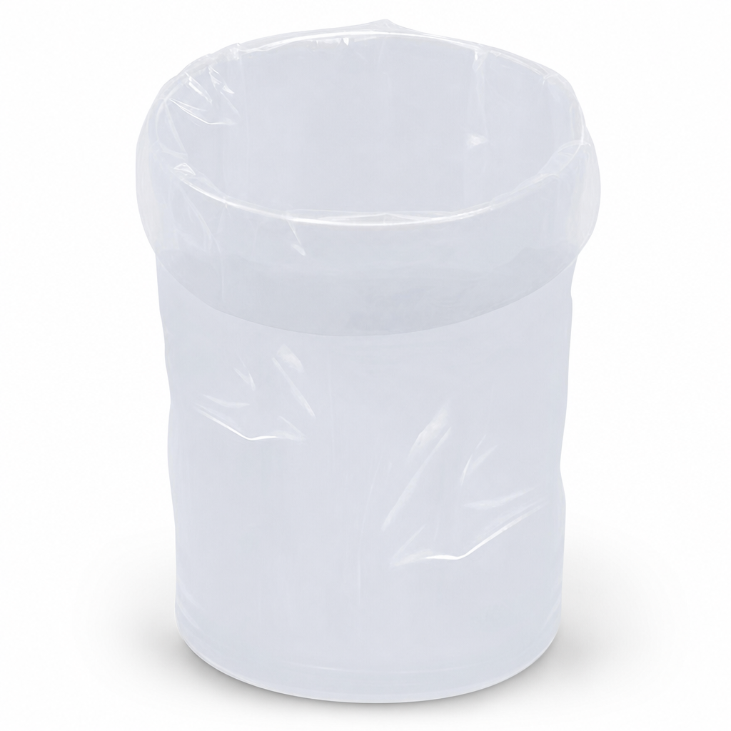 Clear 200–220L Drum Liner Bags