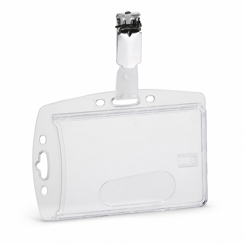 Clear Acrylic Pass Holders for ID Cards