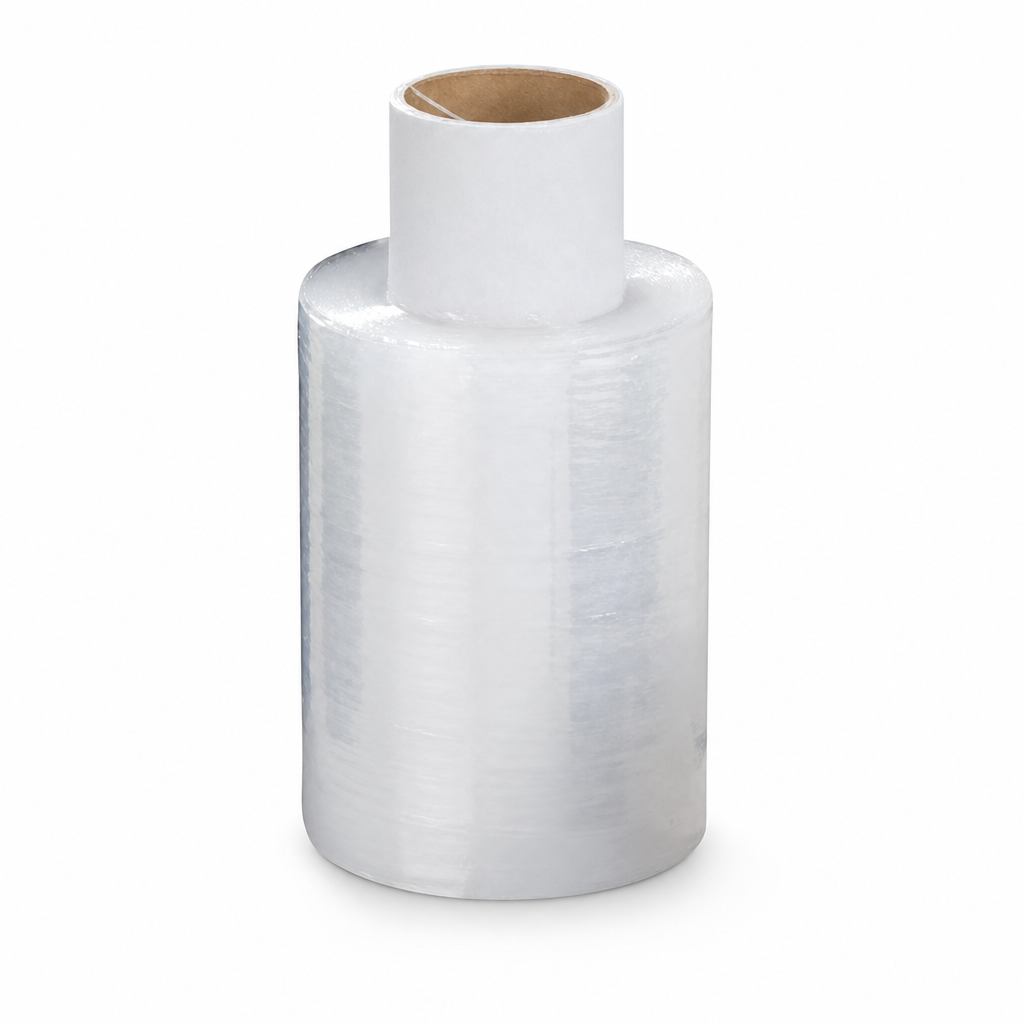 Clear Mini Stretch Wrap Rolls 100mm x 150m, Pack of 10
