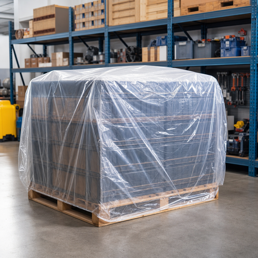 Clear Polythene Pallet Covers for Load Protection
