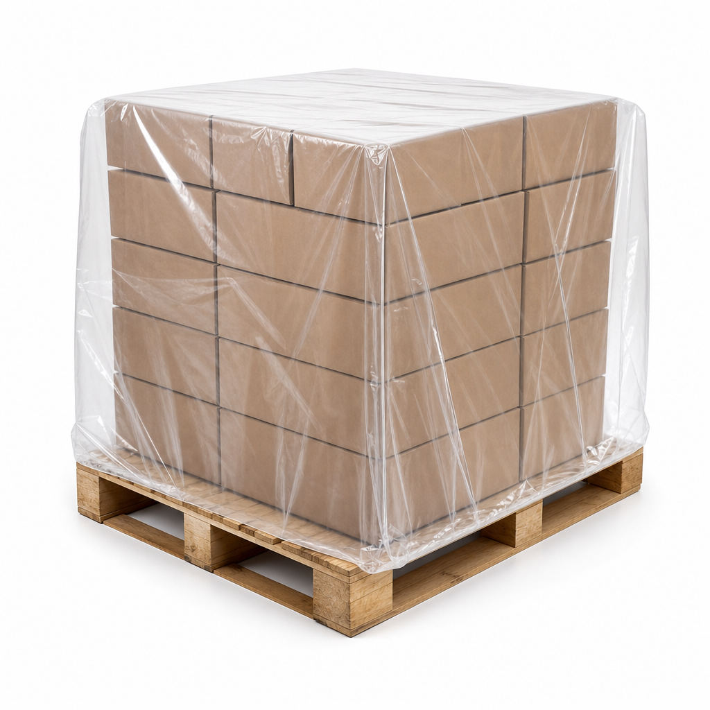 Clear Polythene Pallet Covers for Load Protection