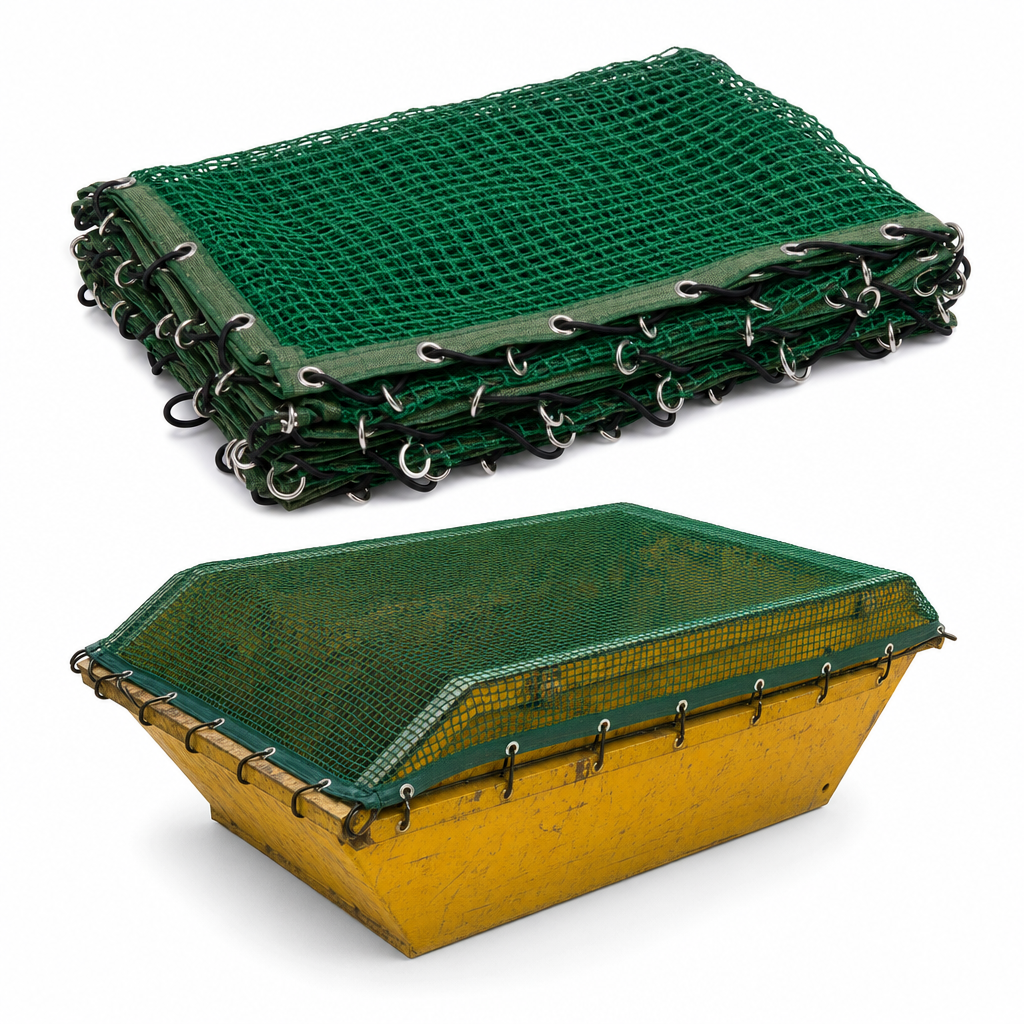 Close Mesh Lorry and Skip Debris Nets for Load Security