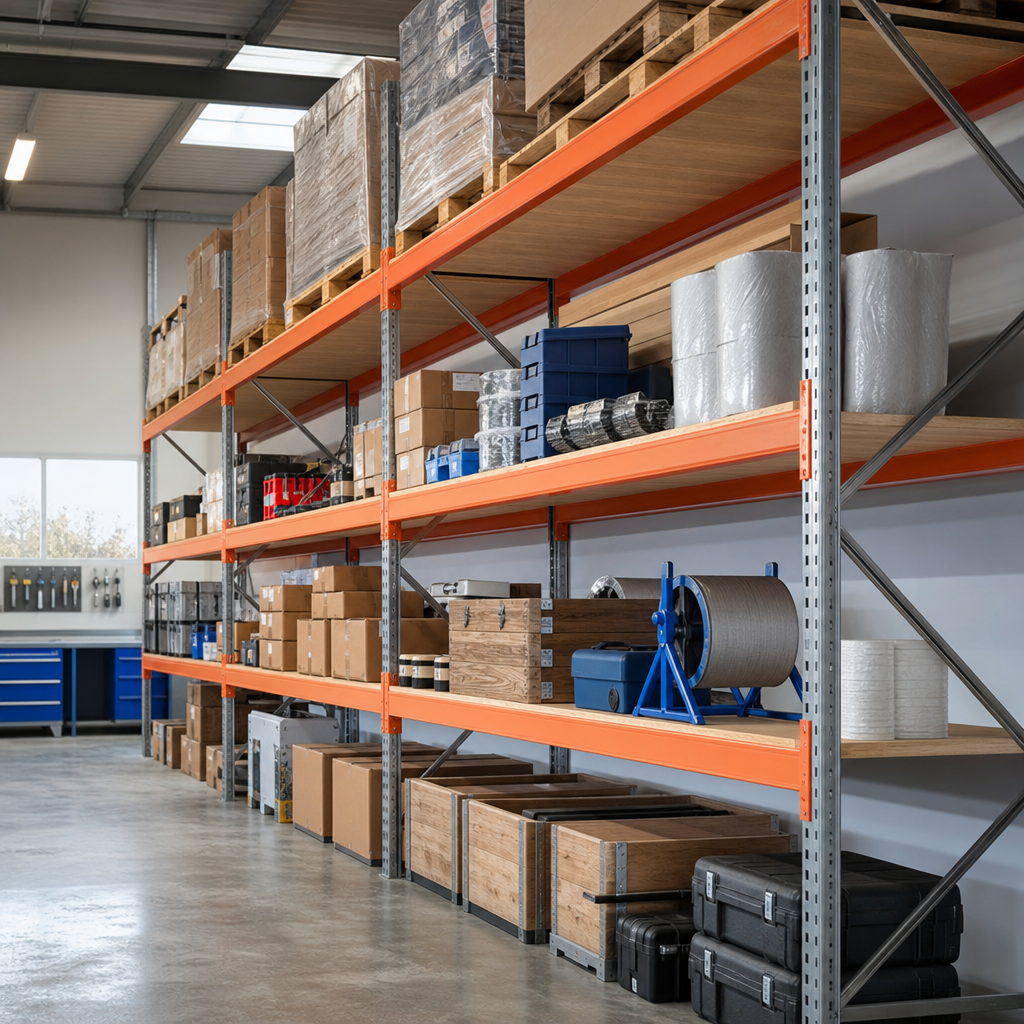 Closed Timber Decking for Pallet Racking Beams