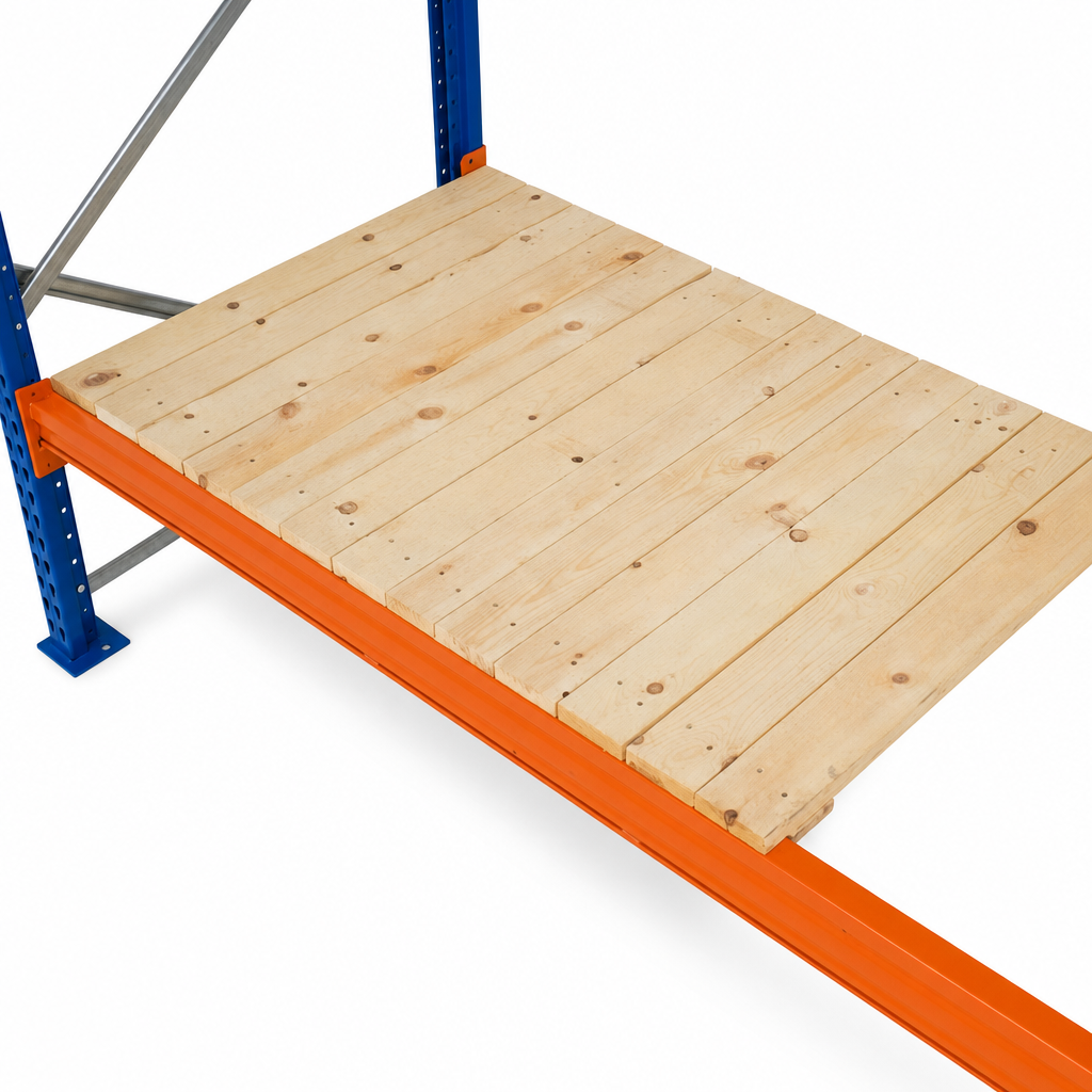 Closed Timber Decking for Pallet Racking Beams