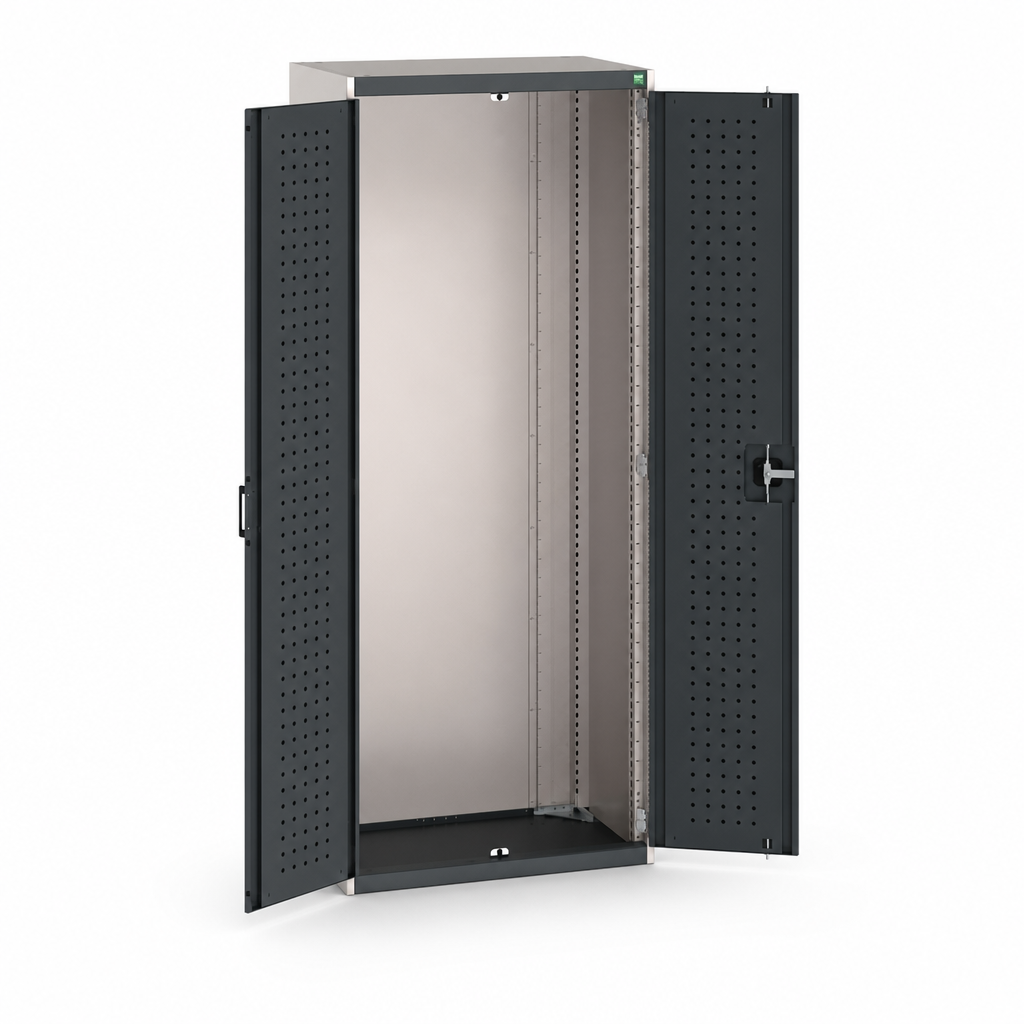 CNC Tool Storage Cabinet with Perforated Door 800x525mm