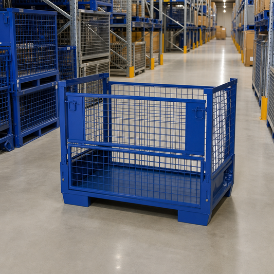 Collapsible Mesh Pallet Cage Stillage