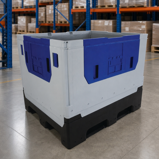 Collapsible Plastic Box Pallet Container