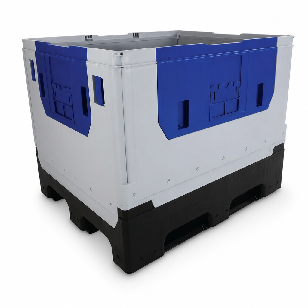 Collapsible Plastic Box Pallet Container