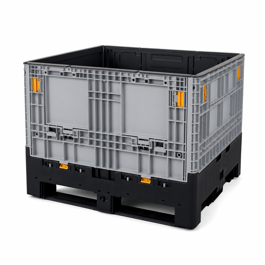 Collapsible Plastic Box Pallet Container