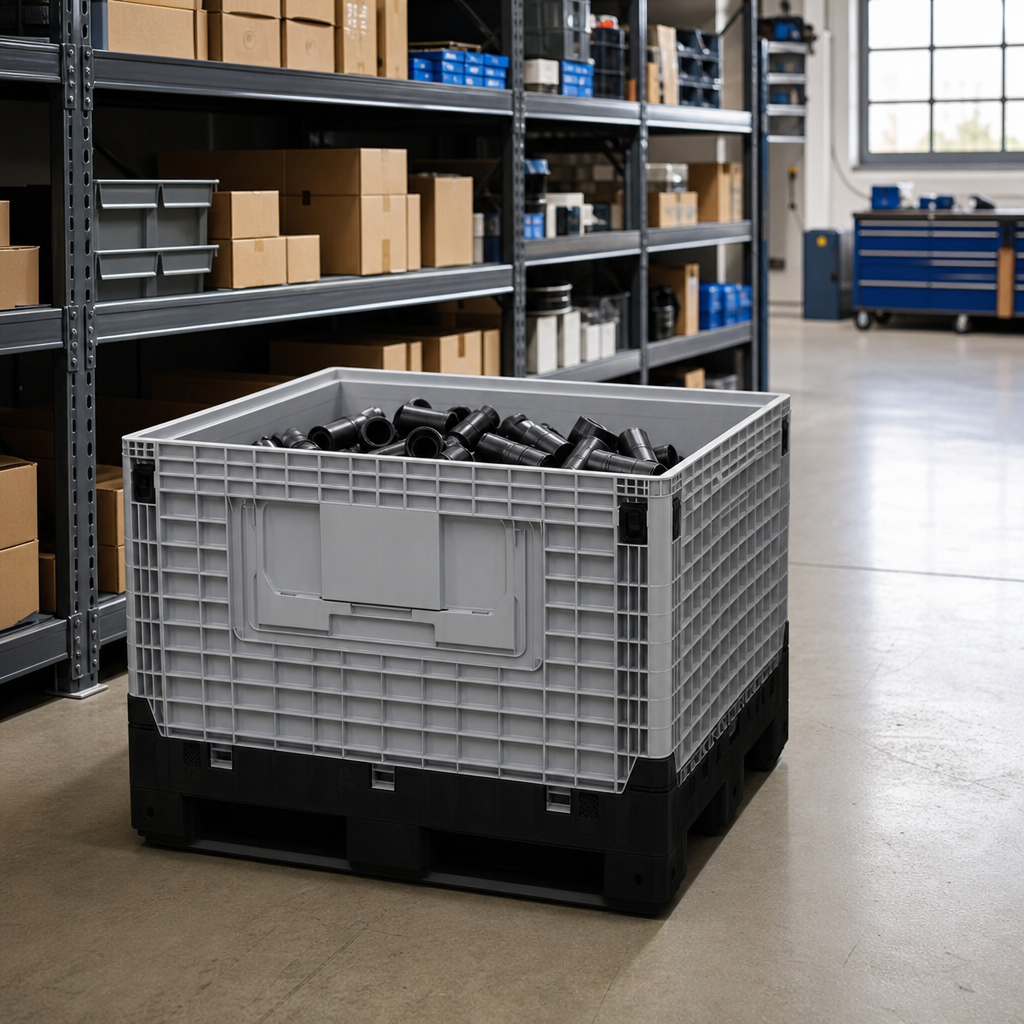 Collapsible Plastic Pallet Box 830L