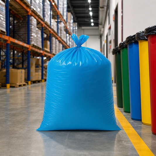 Coloured Heavy Duty Recycled Refuse Sacks – Pack of 200