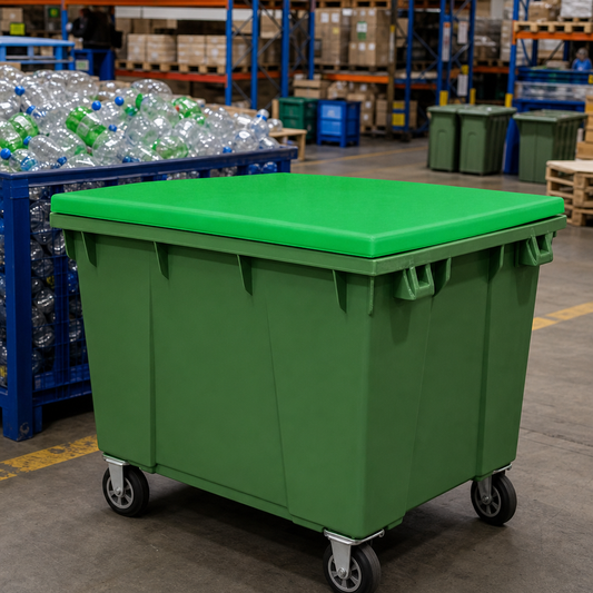 Coloured Lid Accessories for 118L Bottle Skip Bins