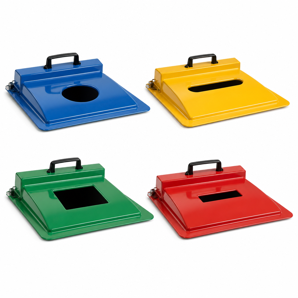 Coloured Lid Accessories for 118L Bottle Skip Bins
