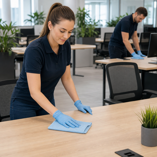 Coloured Microfibre Cleaning Cloths