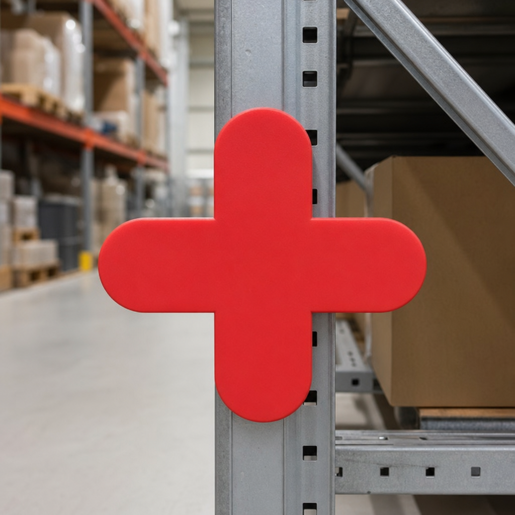 Coloured Warehouse Floor Signal Markers