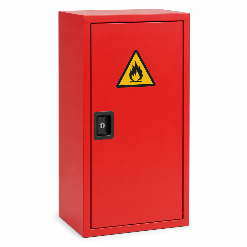 Compact COSHH Flammable Storage Cabinet 700 x 355mm