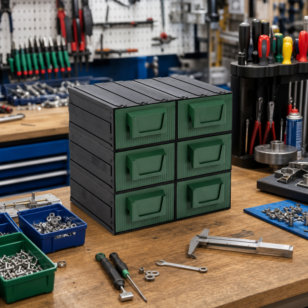 Compact Drawer Unit for Small Parts Storage